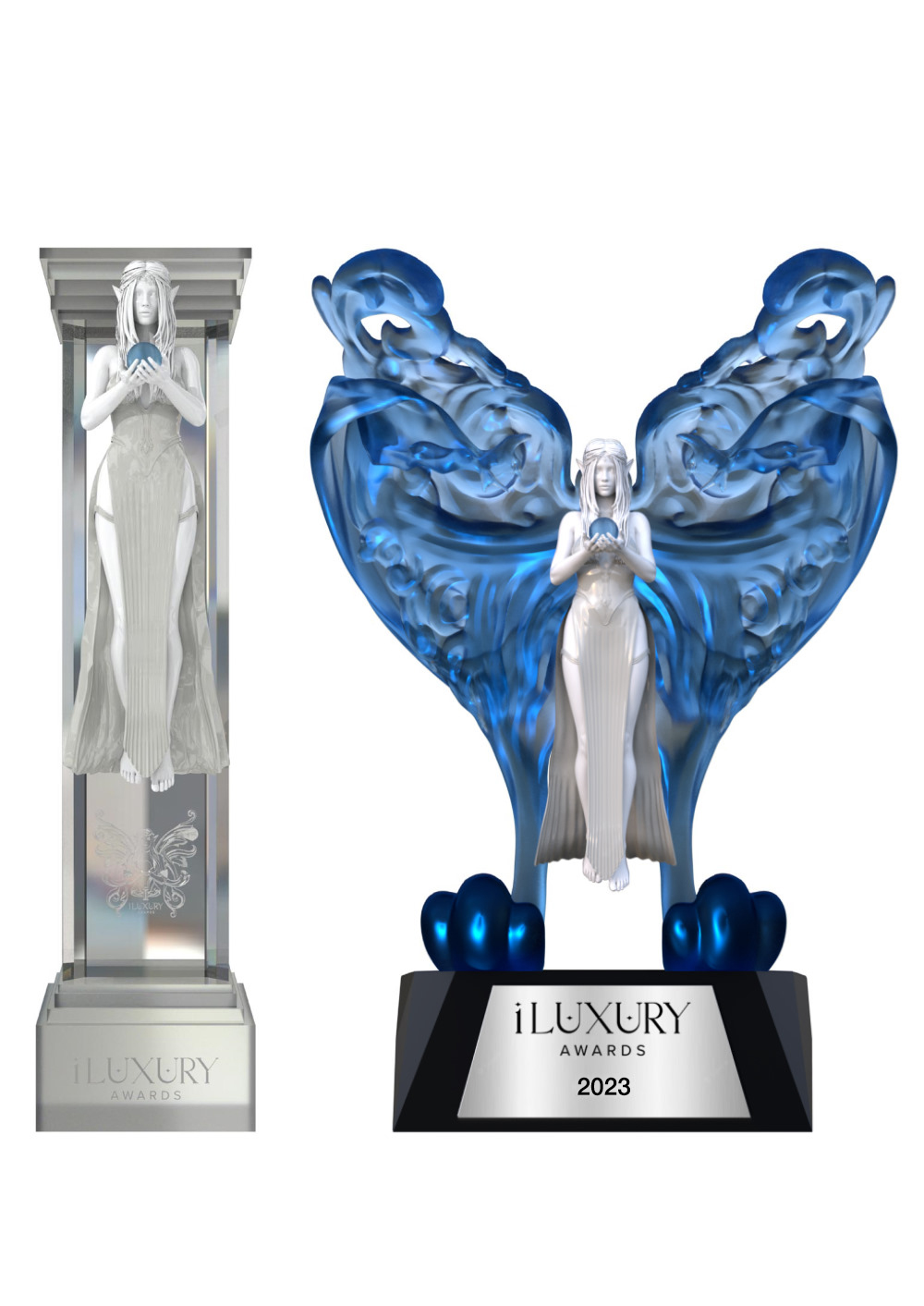 iLuxury Awards Statuette