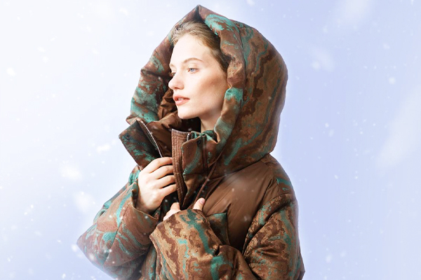 Intangible Cultural Heritage Liuli  Goose Down Jacket